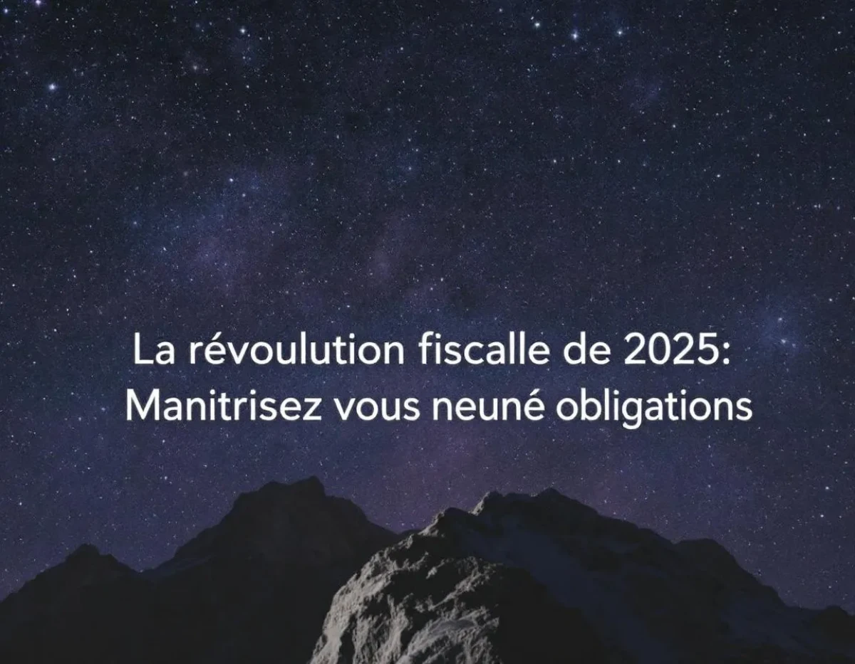 La révolution fiscale de 2025 : Maîtrisez vos nouvelles obligations
