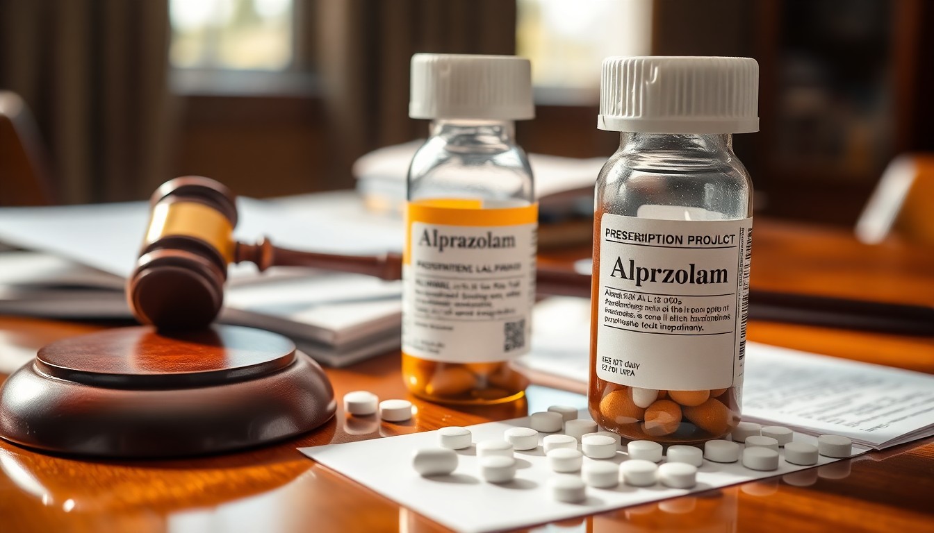 Possession d'alprazolam sans ordonnance : quels risques