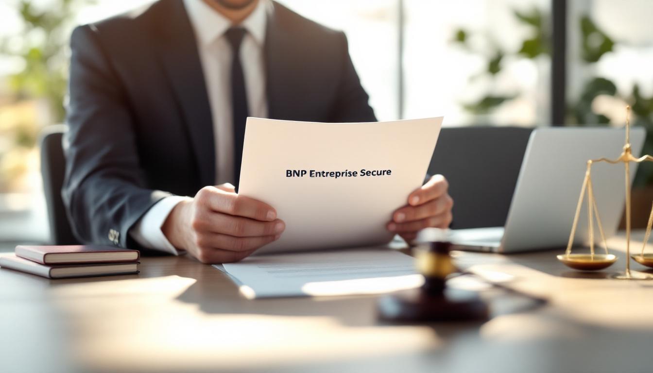 Aspects légaux de BNP Entreprise Secure pour votre société